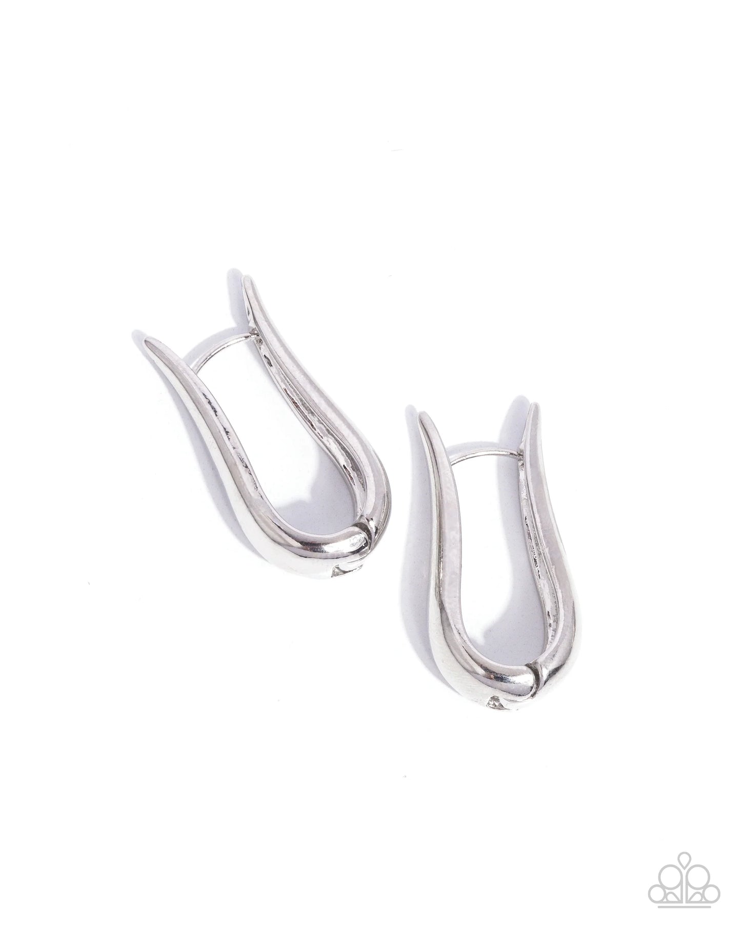 Malibu On My Mind Silver-Earrings