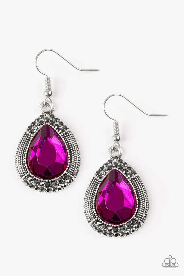Grandmaster Shimmer Pink-Earrings