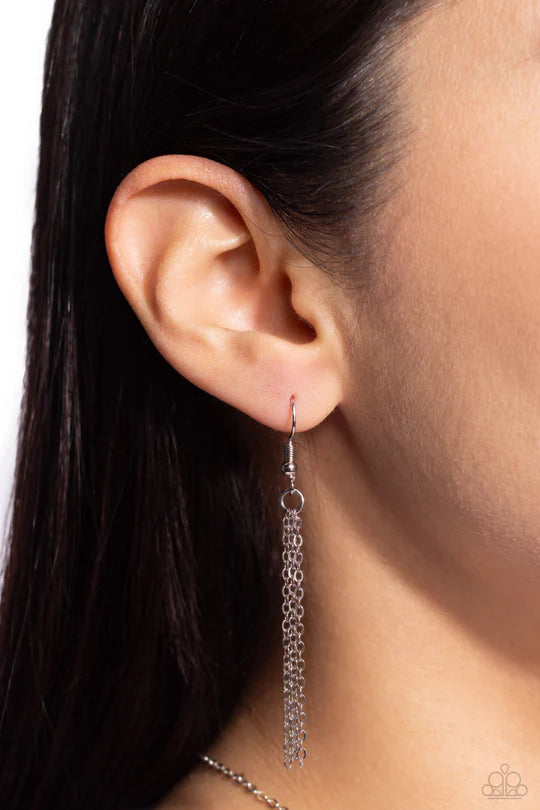 Prismatically Polished Purple-Necklace