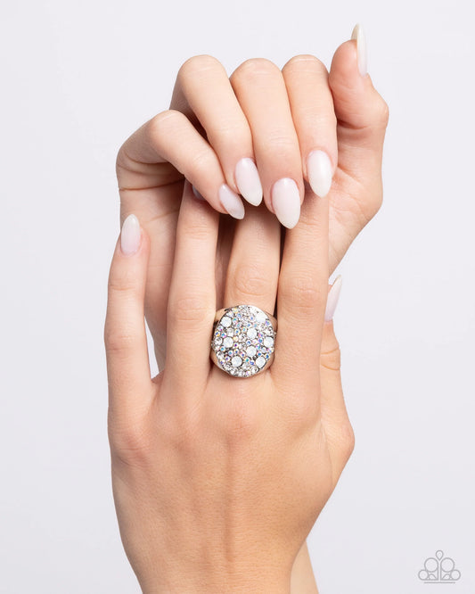 Pampered Pattern White-Ring