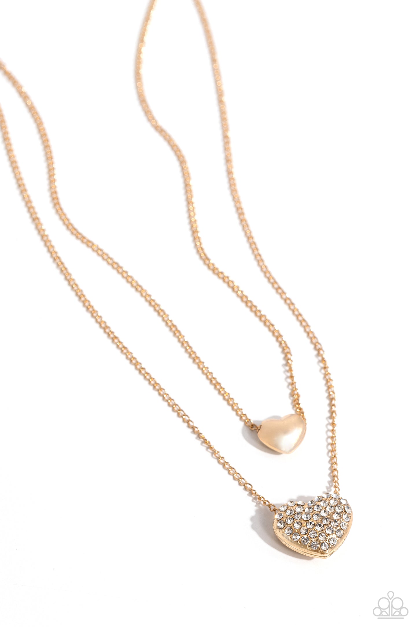 Mismatched Model Gold-Necklace