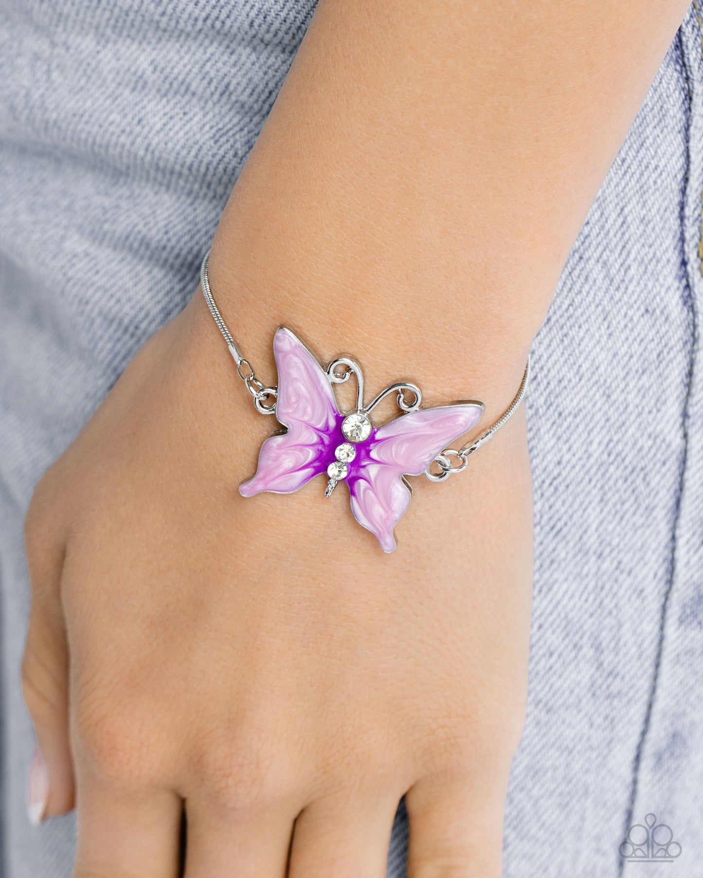 Aerial Adornment Purple-Bracelet