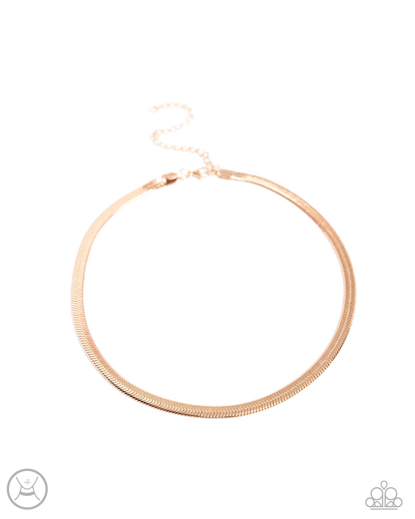 Musings Moment Gold-Choker Necklace