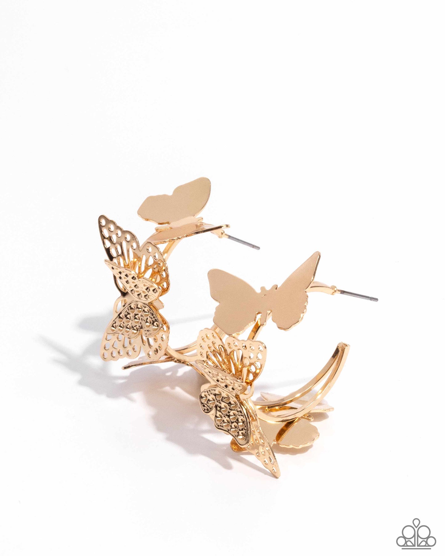 No WINGS Attached Gold-Earrings