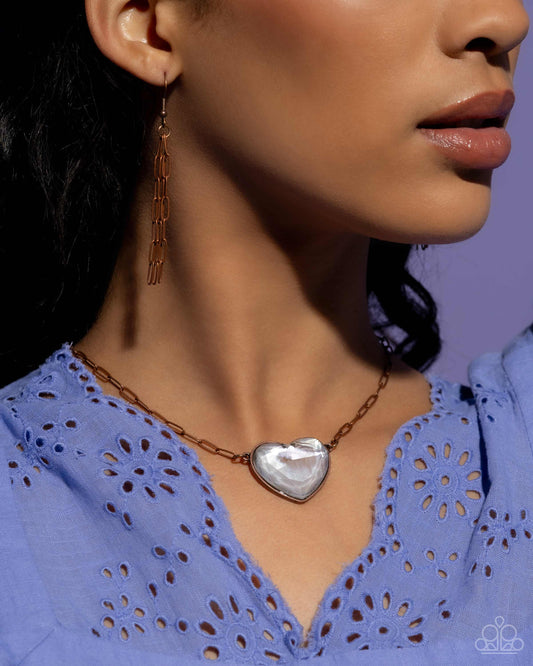 Seize the Sentiment Copper-Necklace