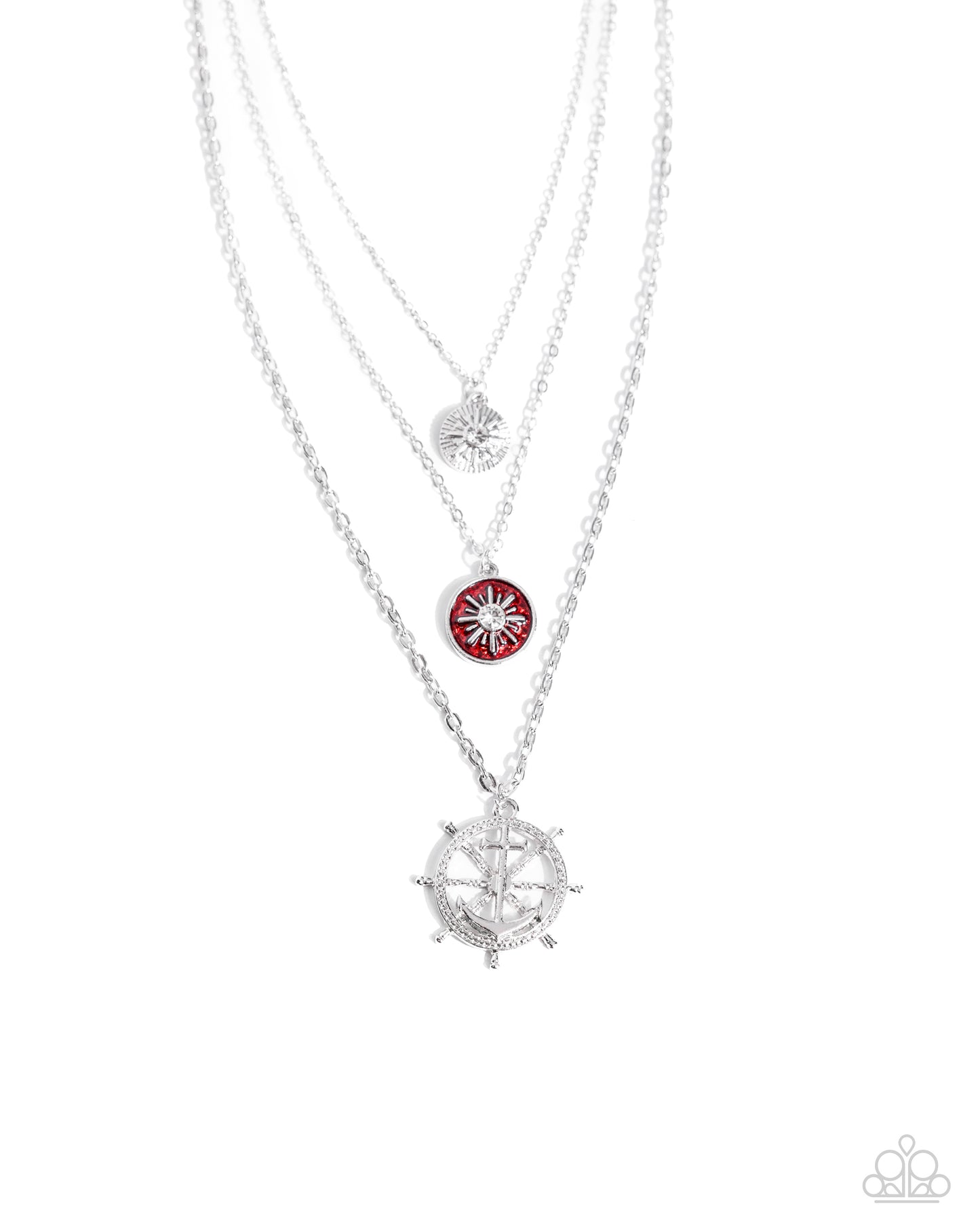 Anchor Arrangement Red-Necklace