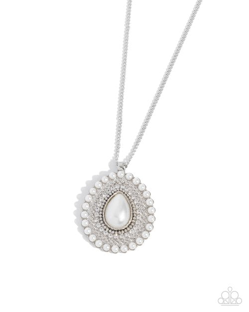 Opera Enthusiast White-Necklace