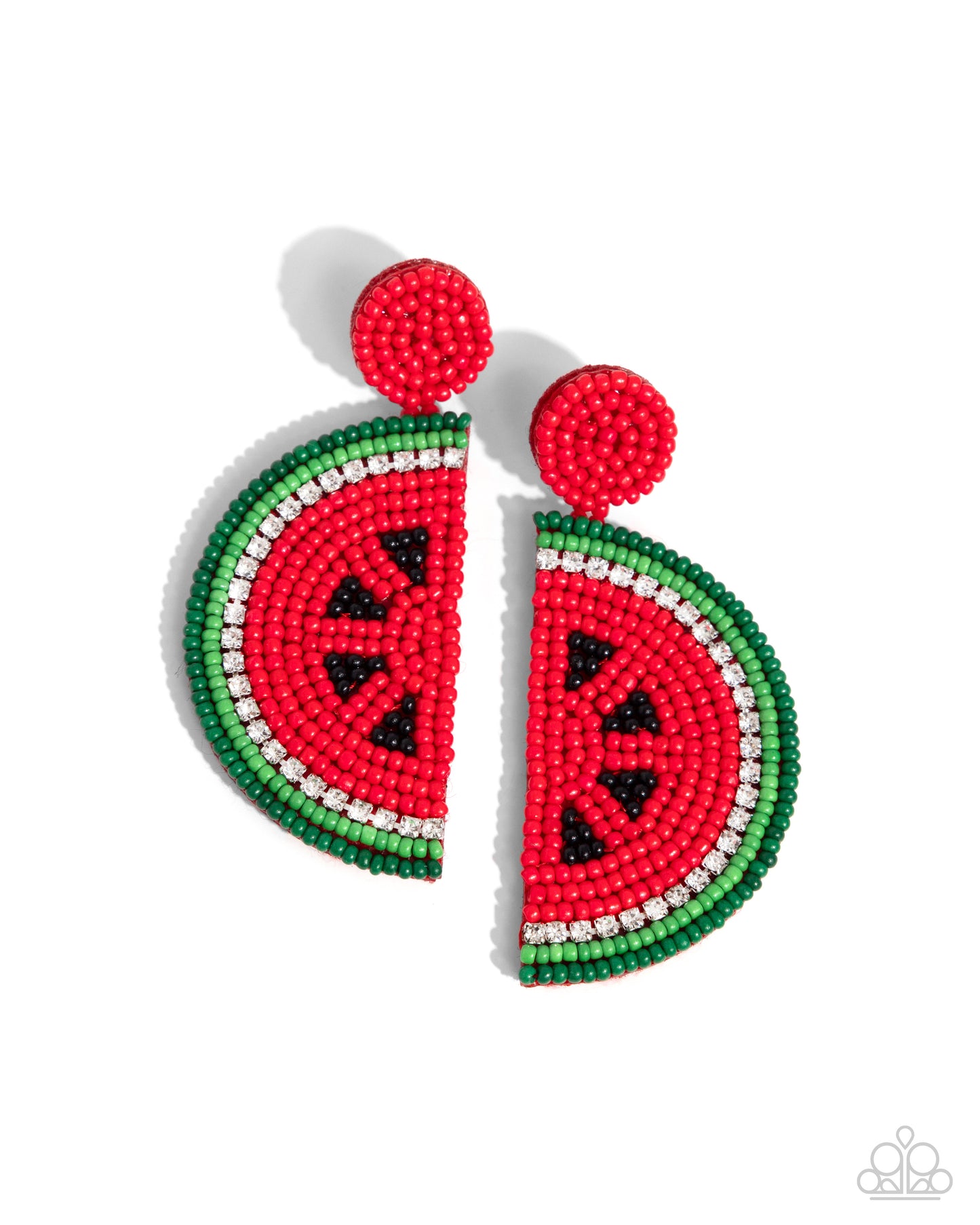 Watermelon Welcome Red-Earrings