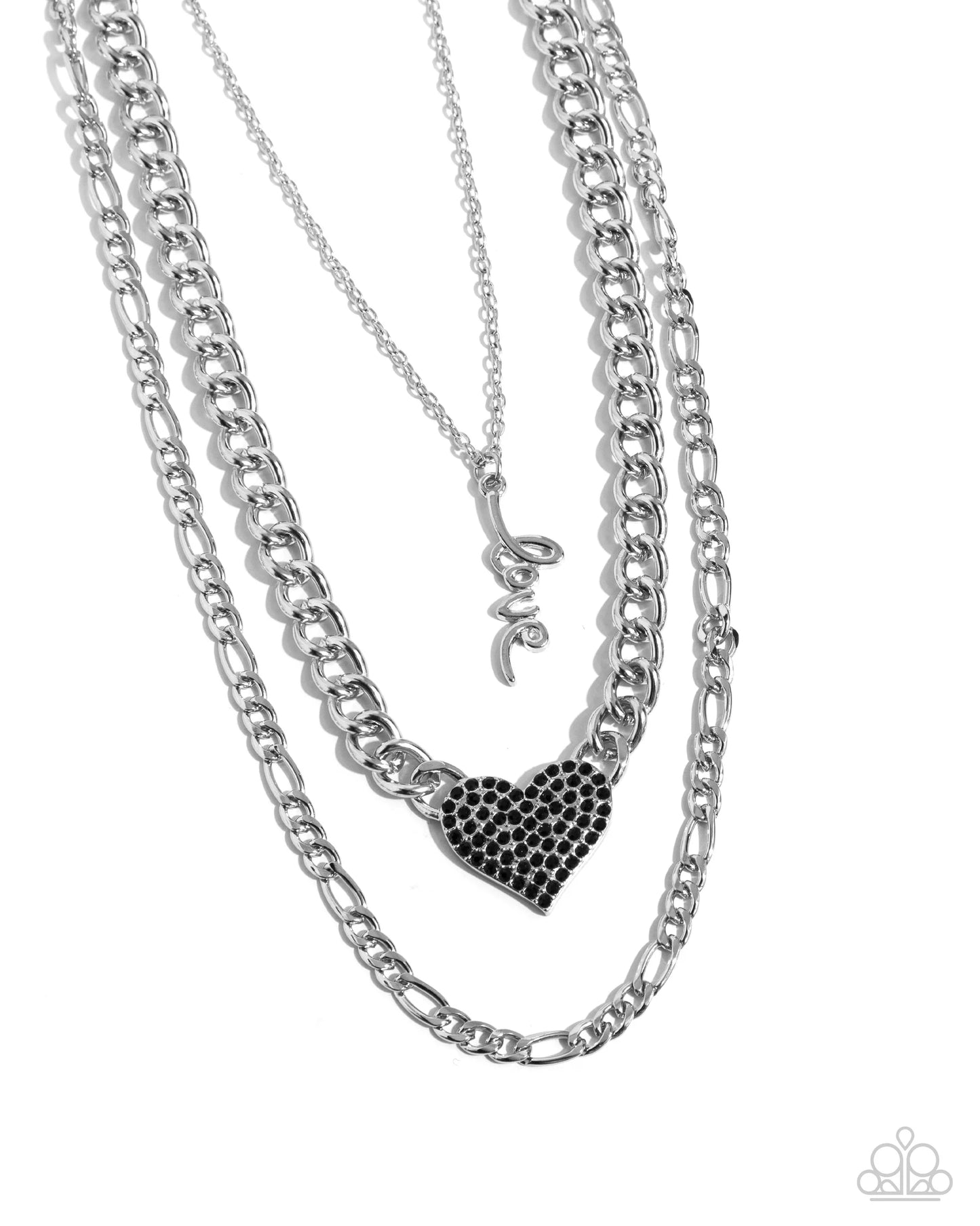 Luxurious Love Black-Necklace