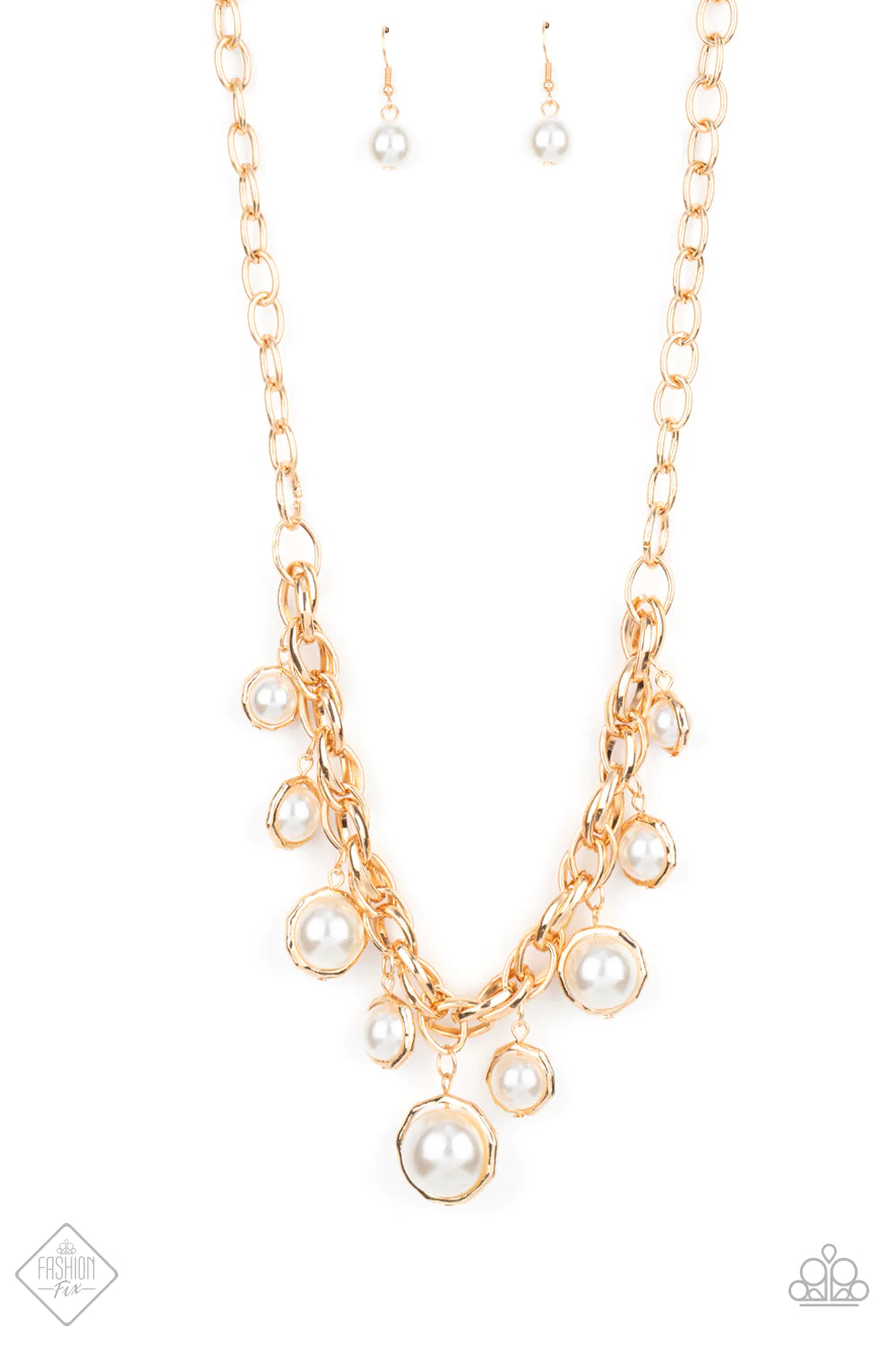 Revolving Refinement Gold-Necklace