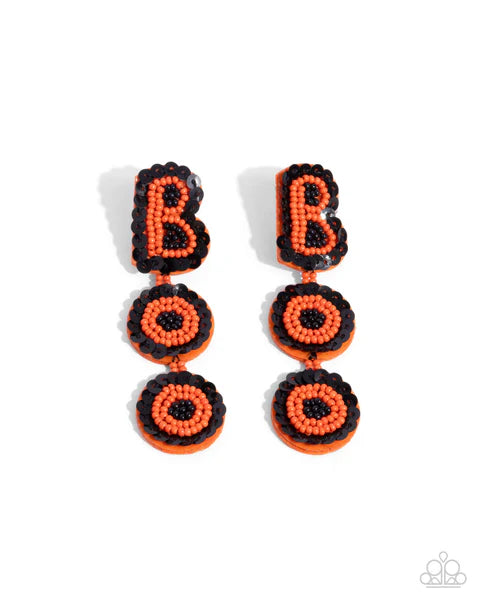 Halloween Bash Orange-Earrings
