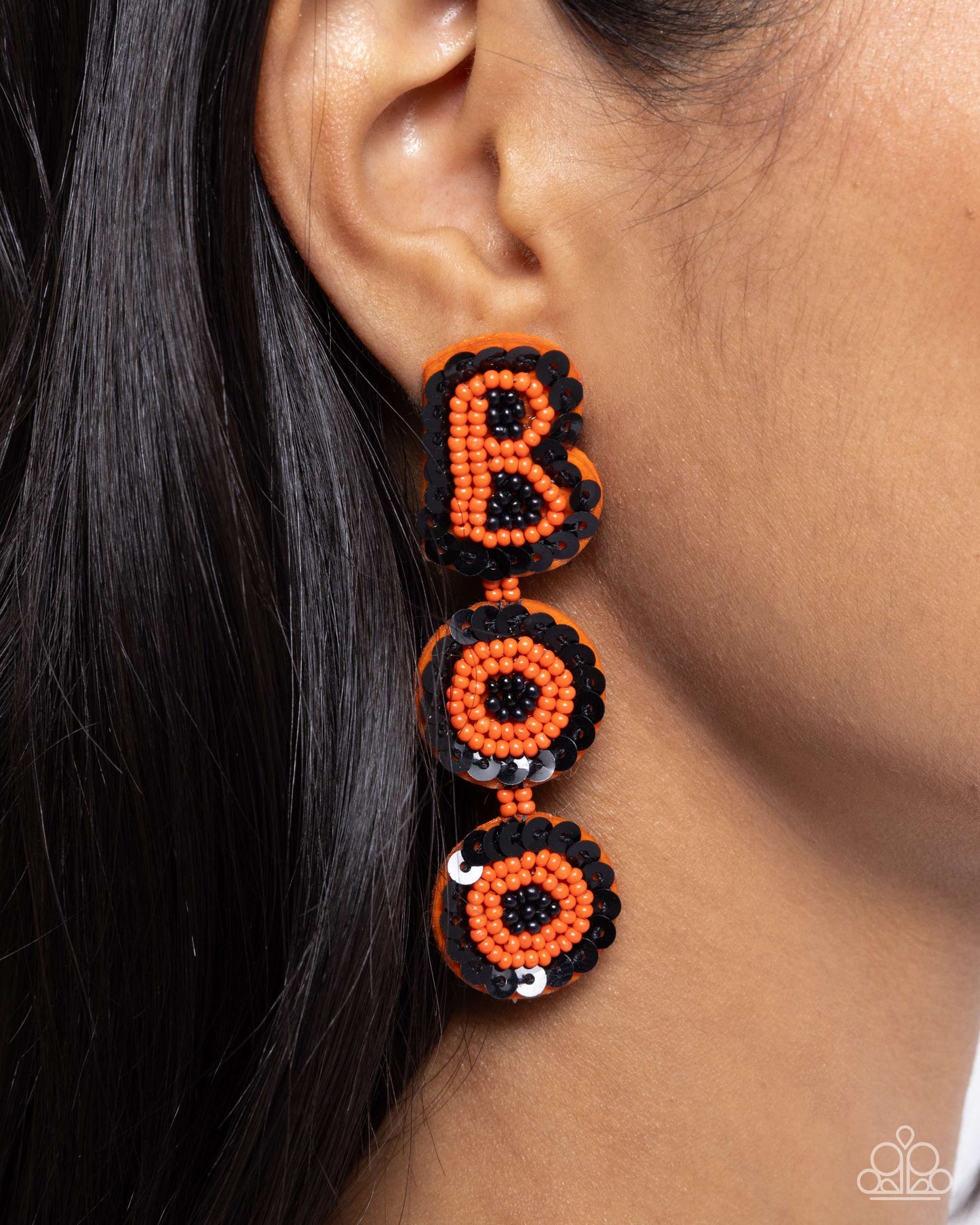 Halloween Bash Orange-Earrings