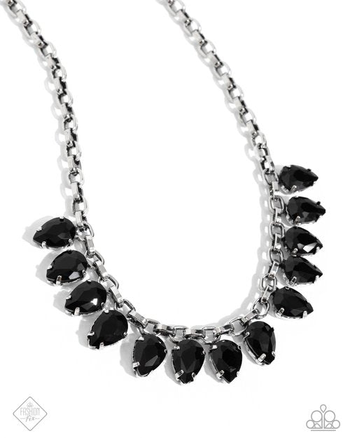 Vicious Vibrancy Black-Necklace