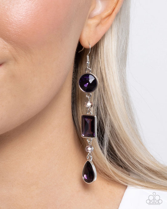 Complete Charisma Purple-Earrings