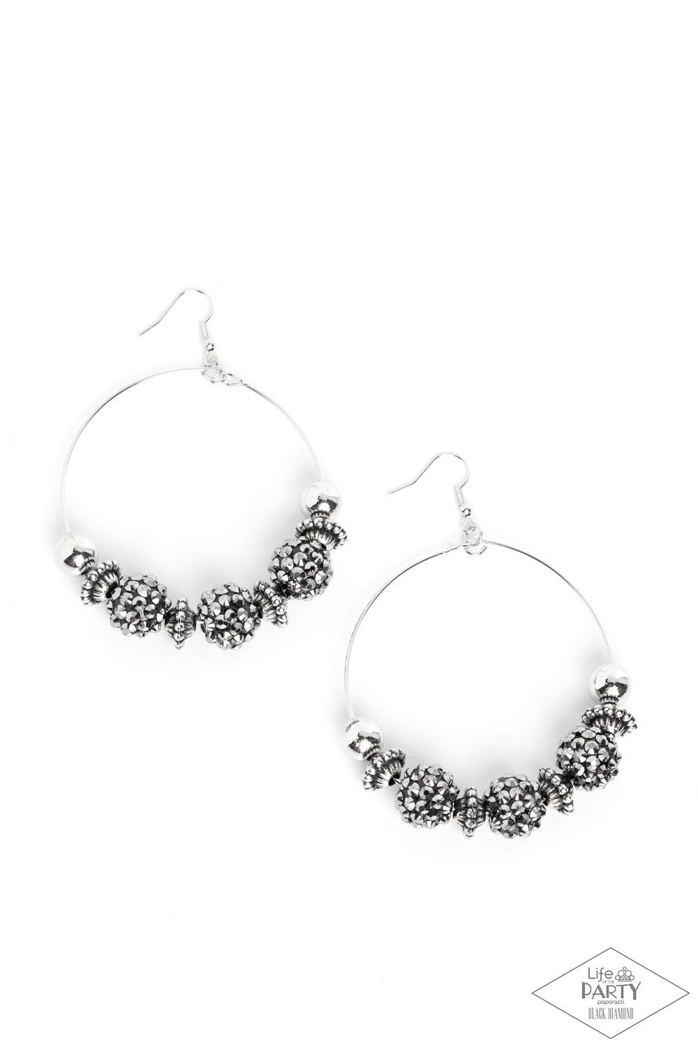 I Can Take a Compliment Silver - Earrings