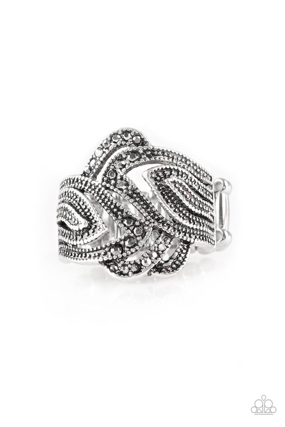 Fire and Ice Silver-Ring
