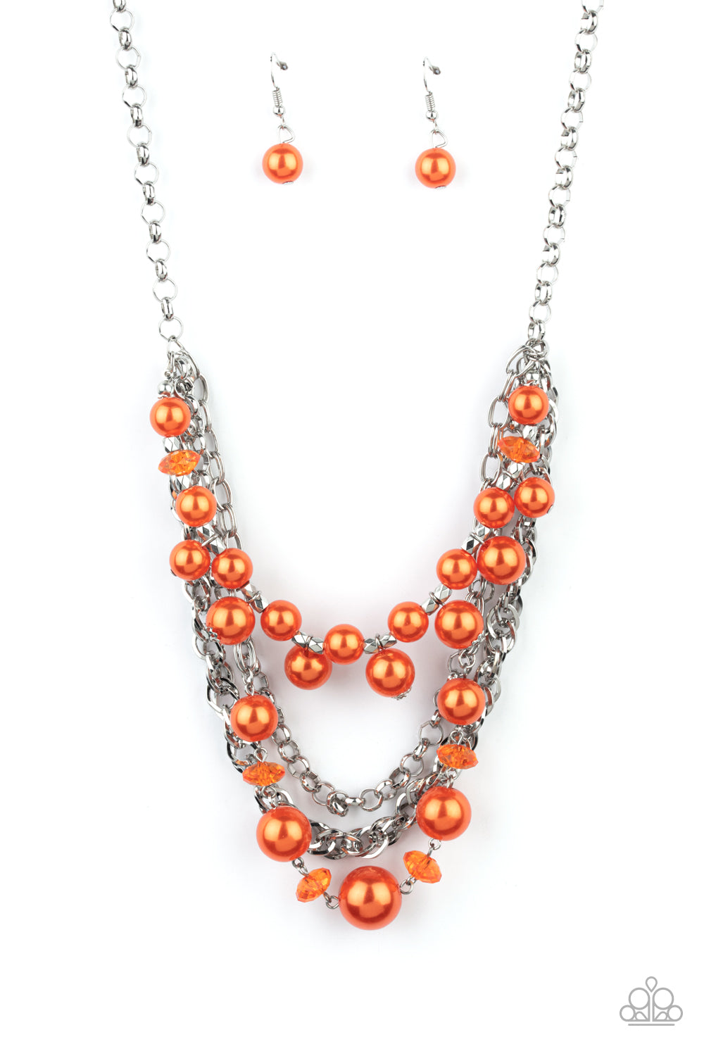 Rockin Rockette Orange-Necklace