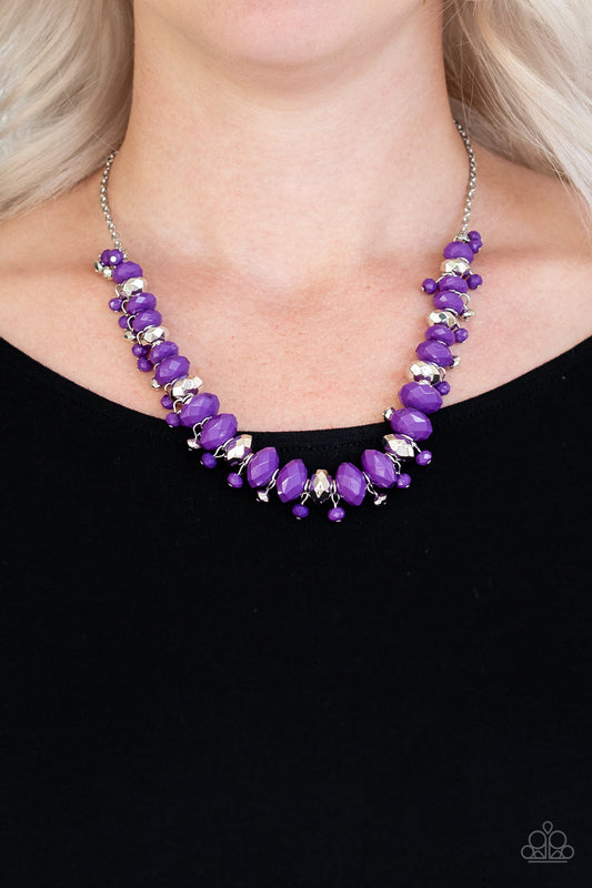 BRAGs To Riches Purple-Necklace