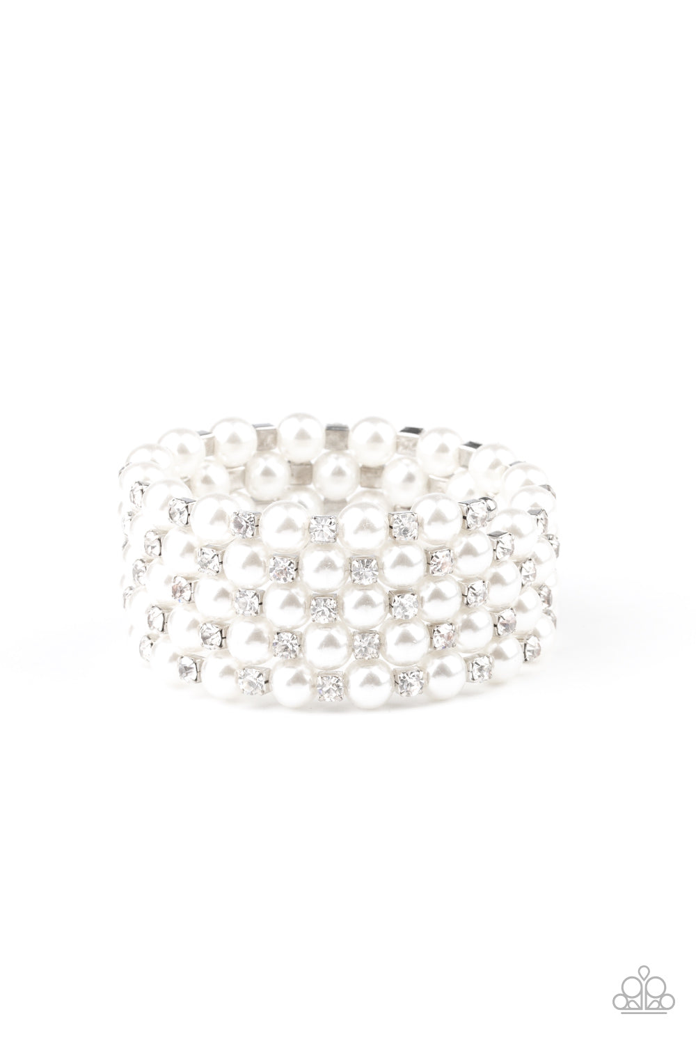 Rich Royal White-Bracelet