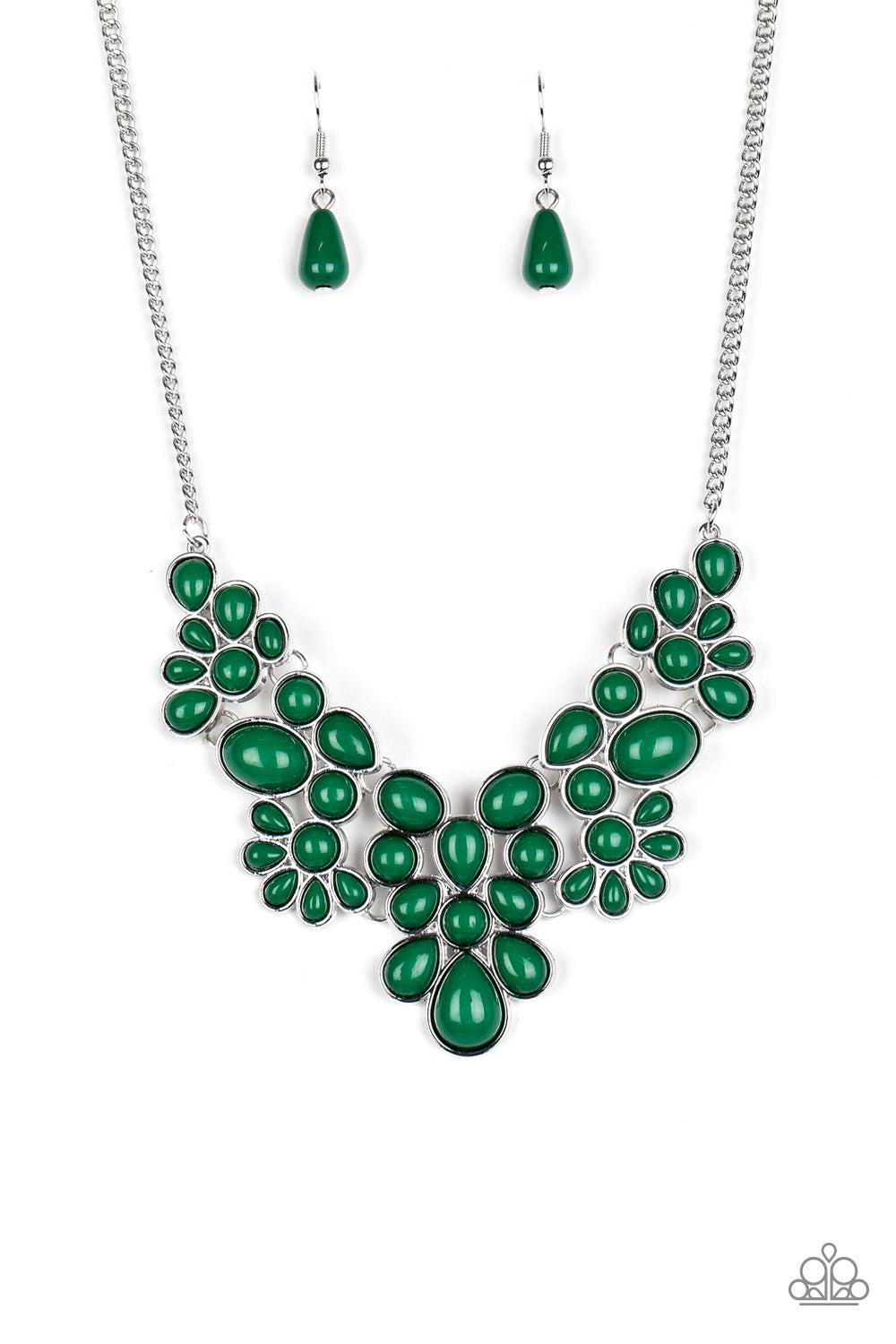 Bohemian Banquet Green-Necklace