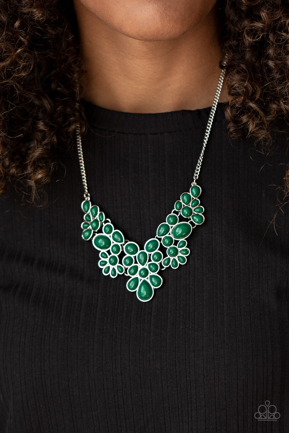 Bohemian Banquet Green-Necklace