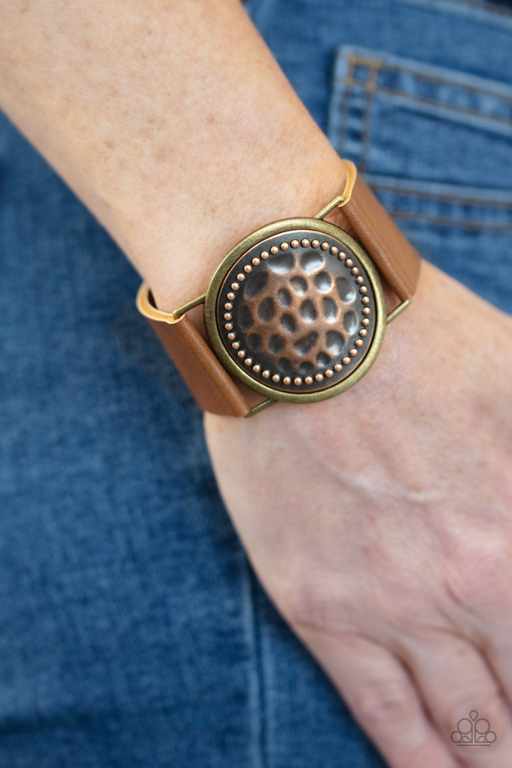 Hold On To Your Buckle Copper-Bracelet