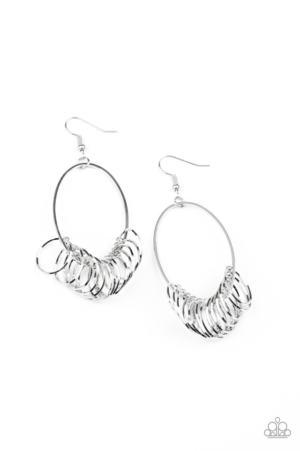 Halo Effect Silver-Earrings