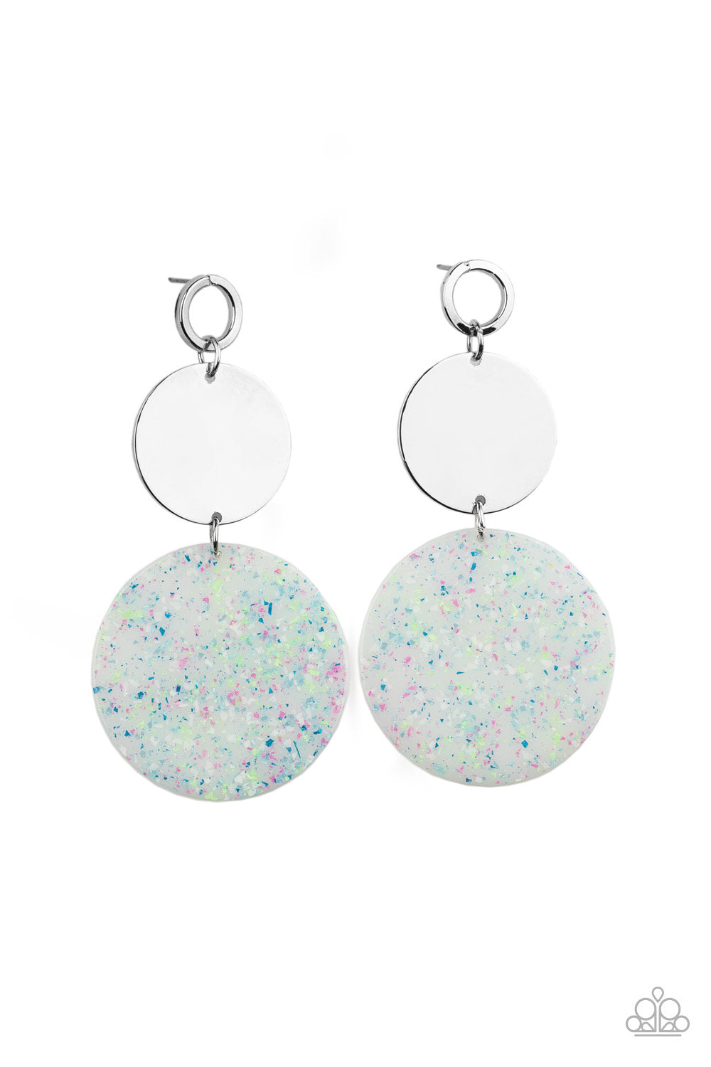 Beach Day Glow Blue-Earrings