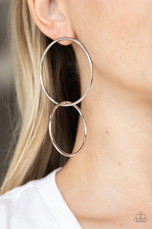City Simplicity Silver-Earrings