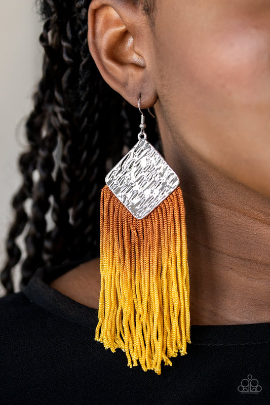 DIP The Scales Yellow-Earrings