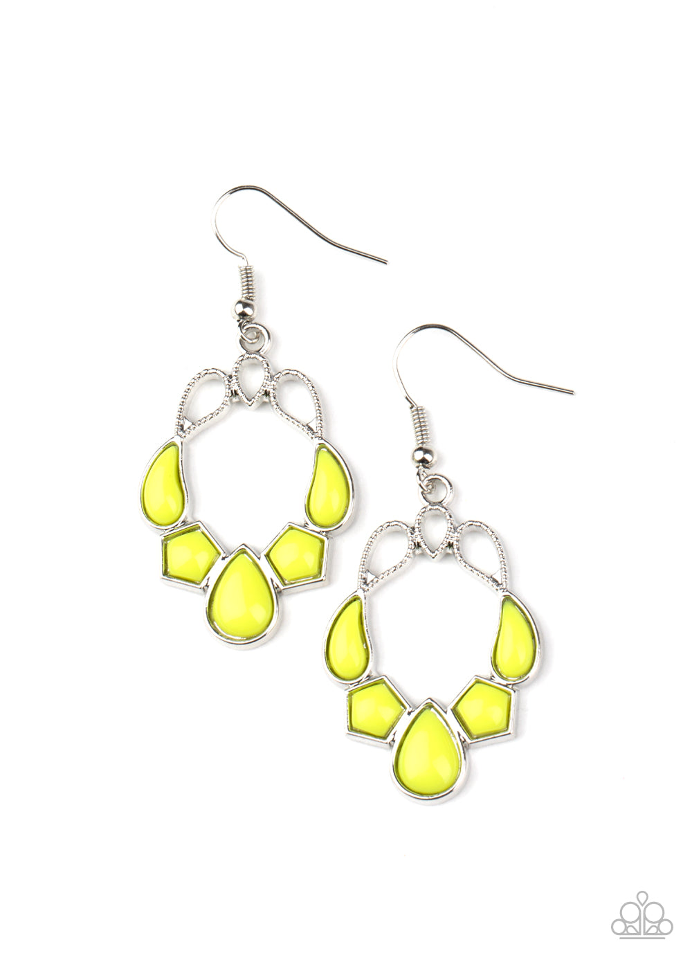 Its Rude to STEER Yellow-Earrings