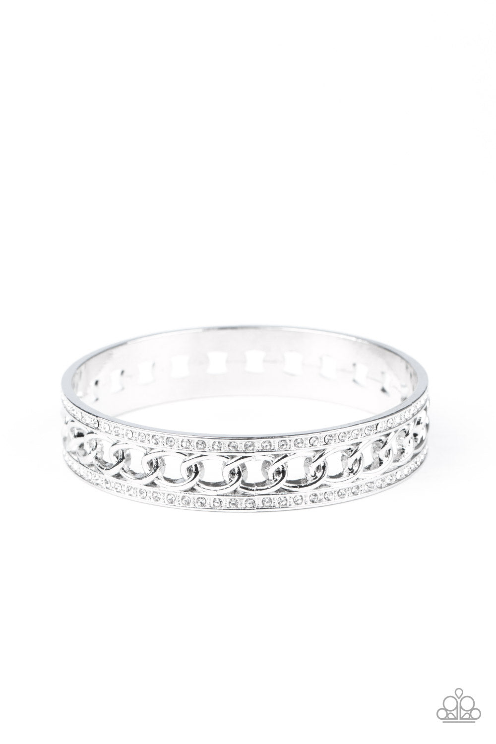 Couture Court White-Bracelet