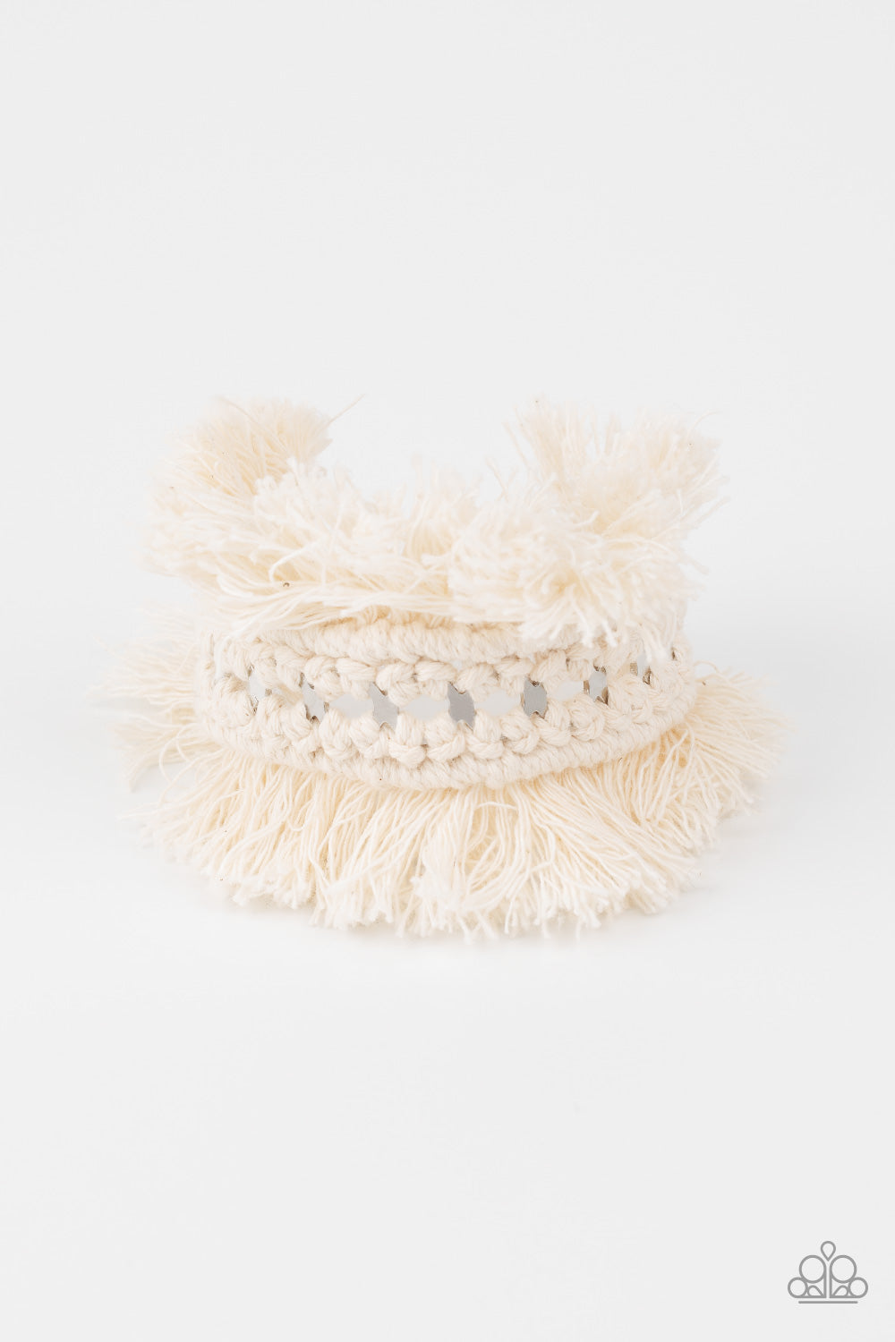 Homespun Hardware White-Bracelet