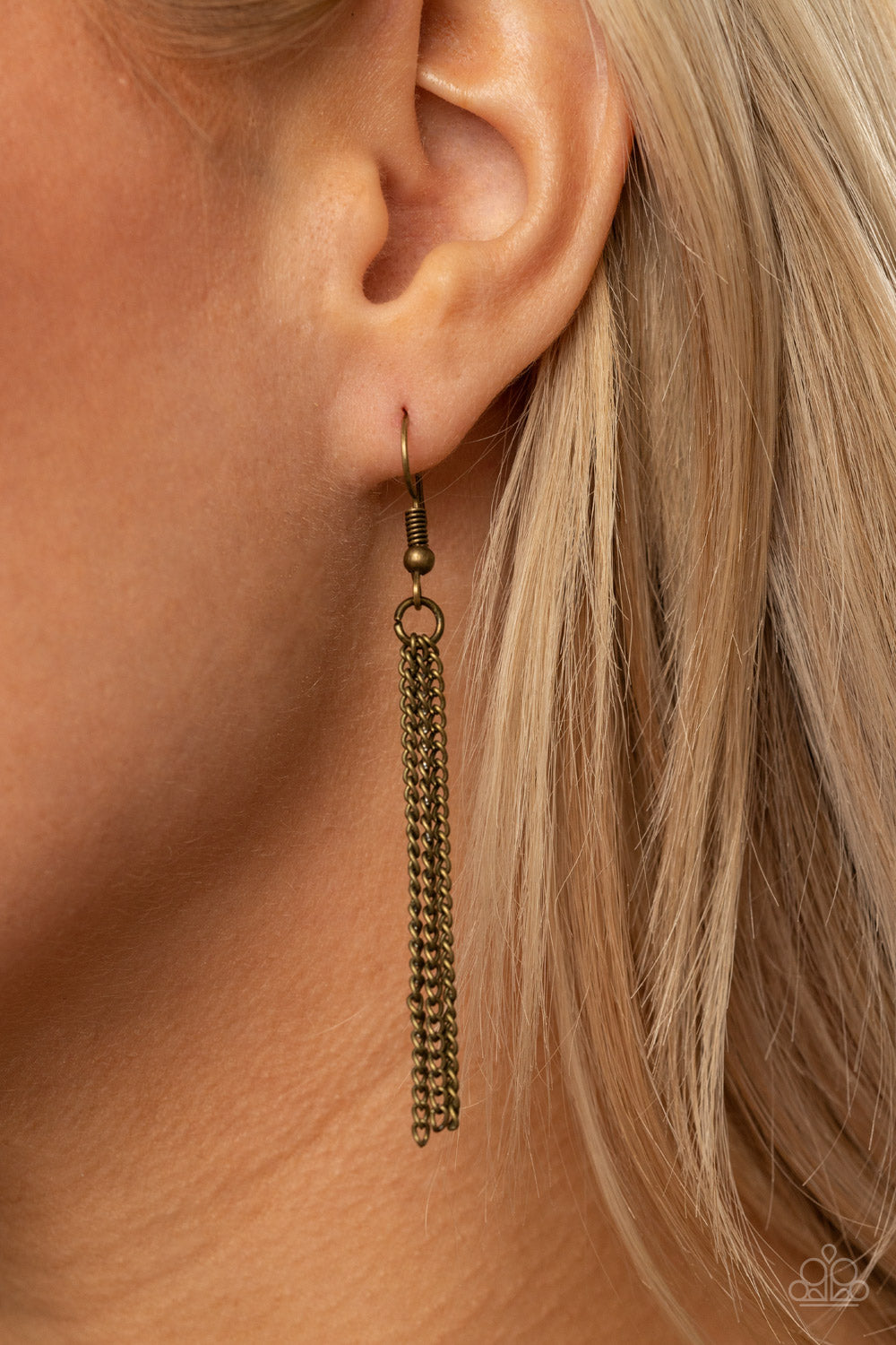 Runway Rival Orange-Necklace