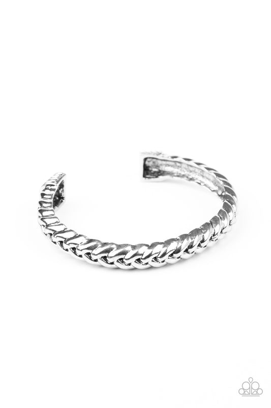 Tough as Nails Silver-Bracelet