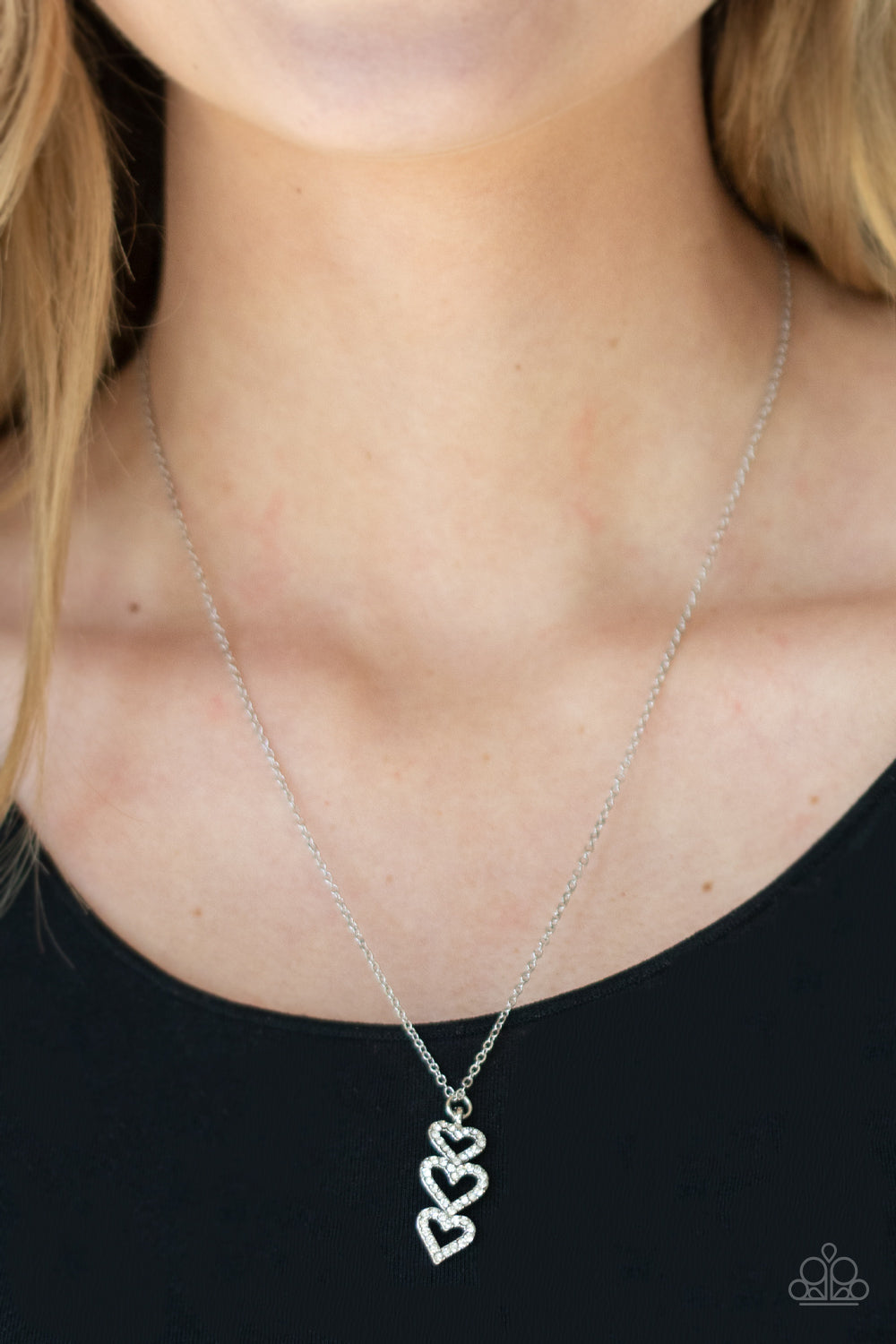 With All Your HEARTS White-Necklace