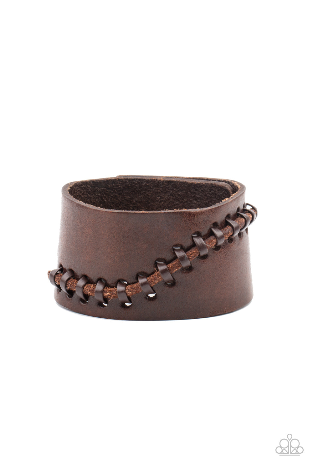 Every STITCH Way Brown-Urban Bracelet