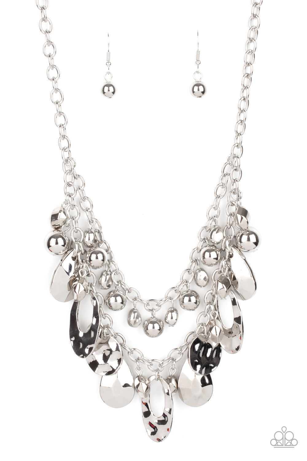 Extra Exhilarating Silver-Necklace