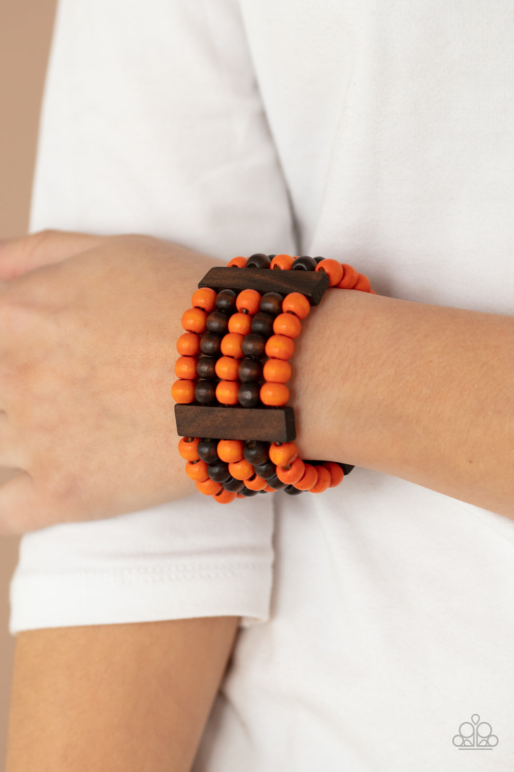 Caribbean Catwalk Orange-Bracelet