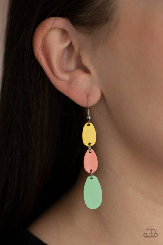 Rainbow Drops Multi-Earrings