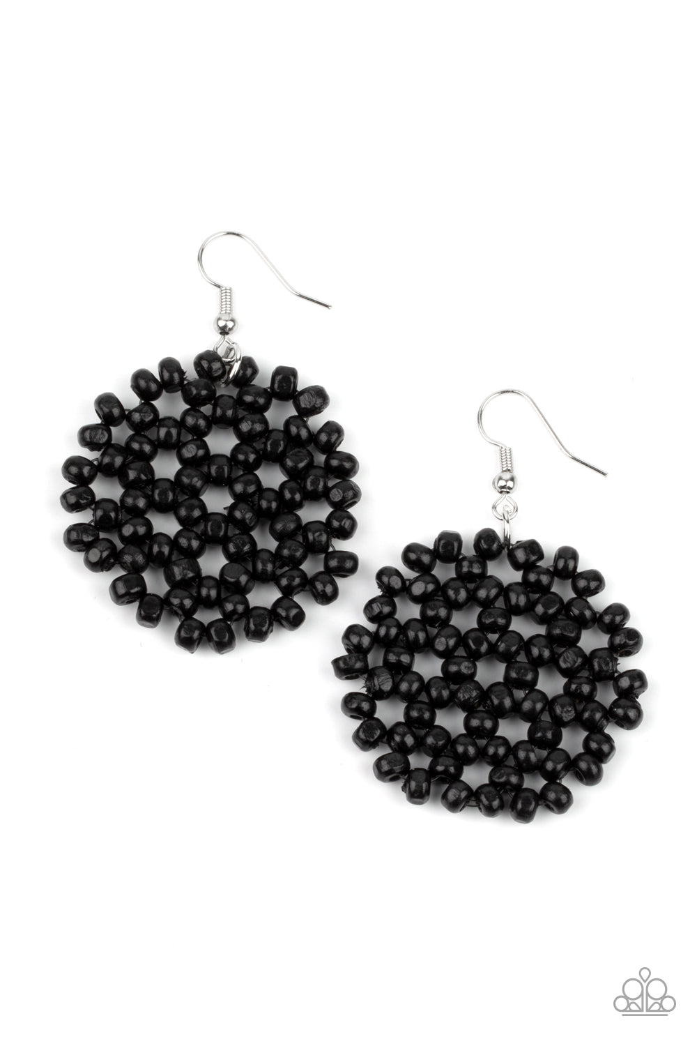 Summer Escapade Black-Earrings