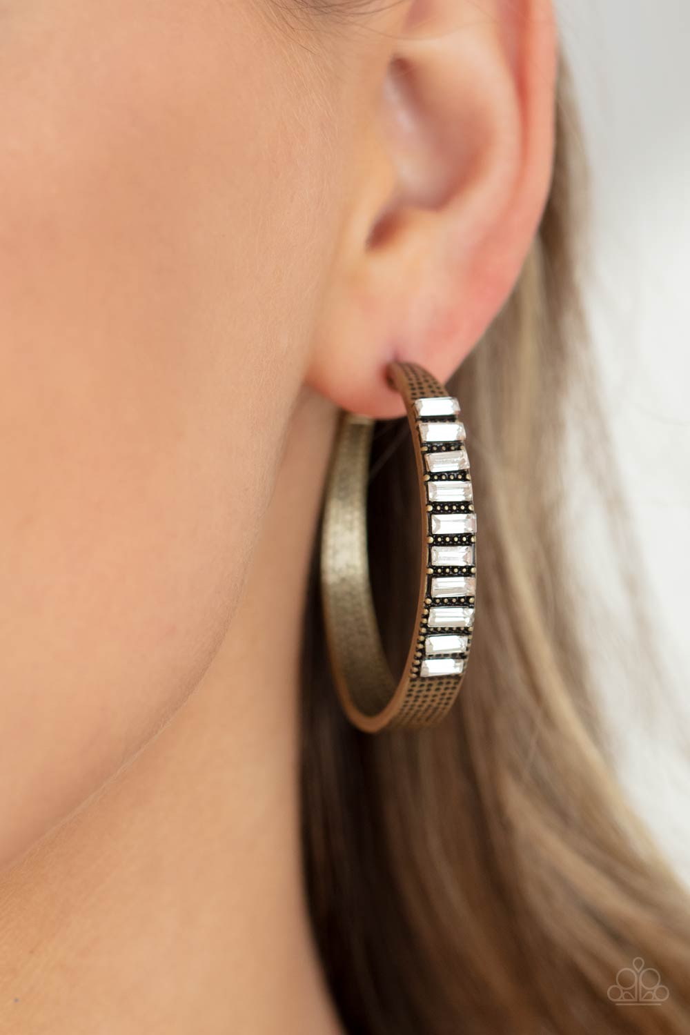 More To Love Brass-Earrings