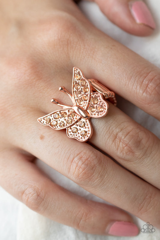 Bona Fide Butterfly Copper-Ring