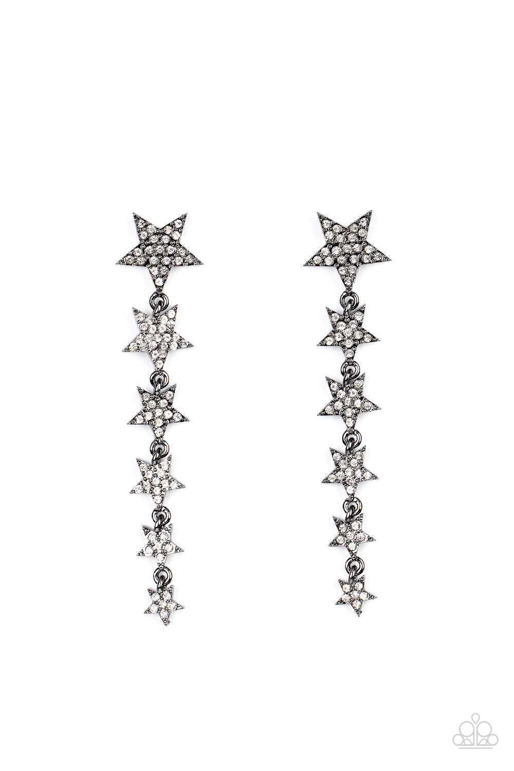 Americana Attitude Black-Earrings