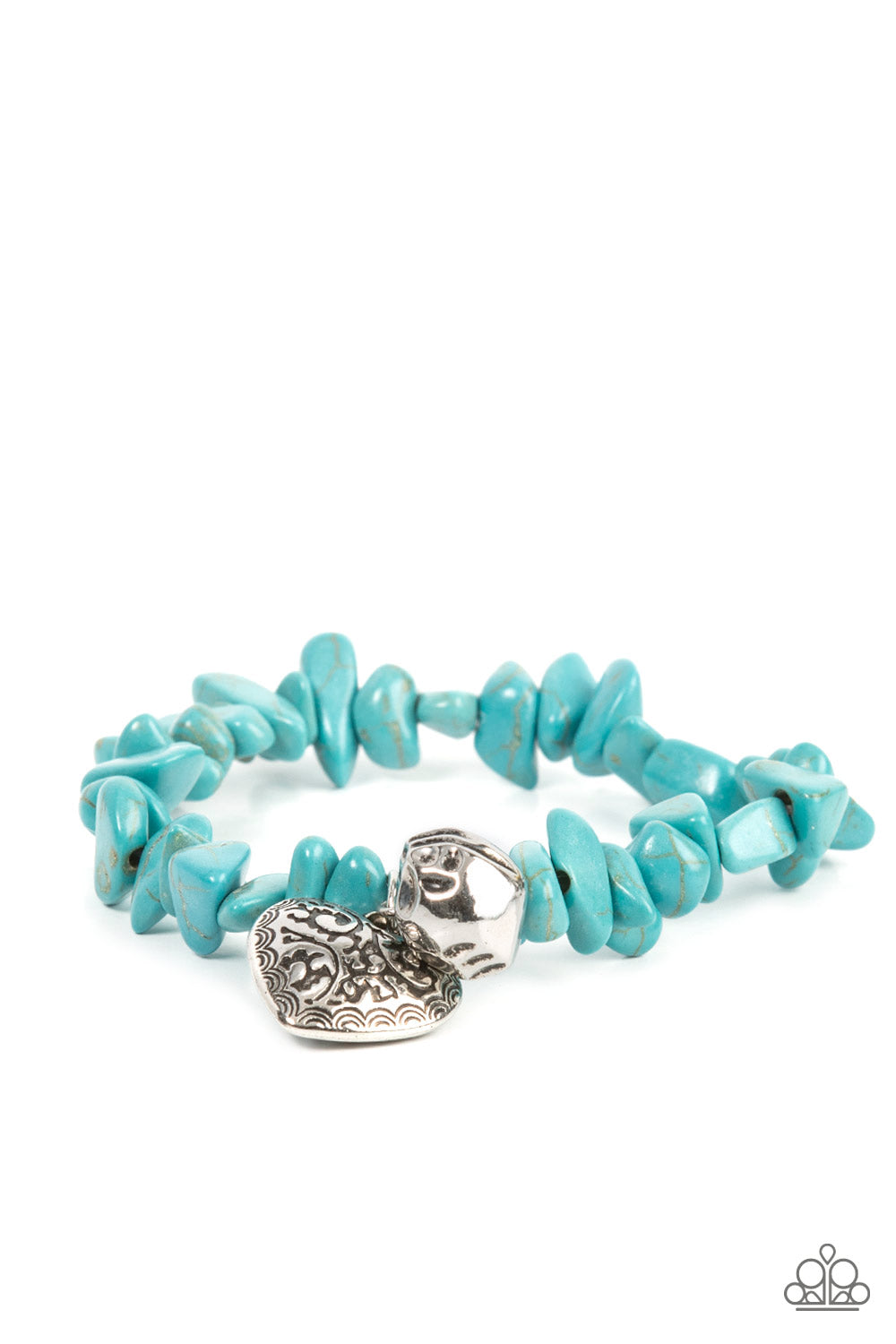 Love You to Pieces Blue-Bracelet