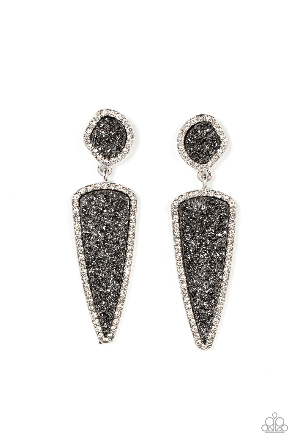 Druzy Desire Silver-Earrings