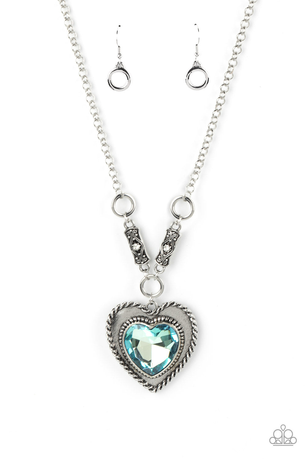 Heart Full of Fabulous Blue-Necklace