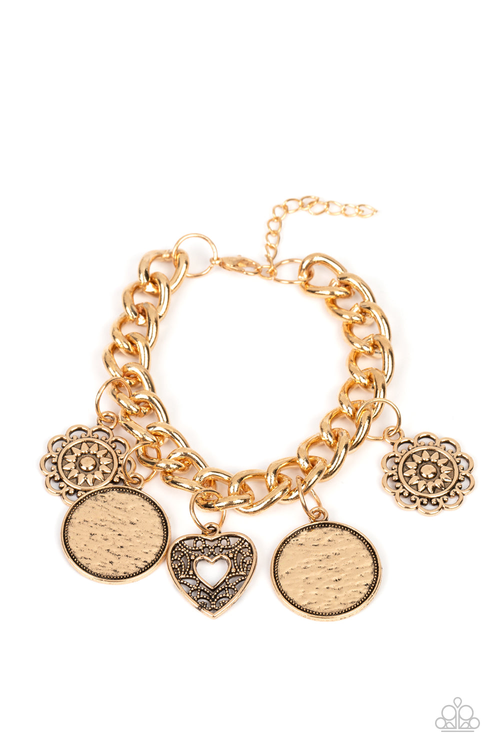Complete CHARM-ony Gold-Bracelet