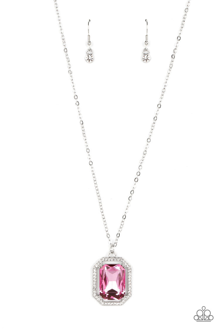 Galloping Gala Pink-Necklace