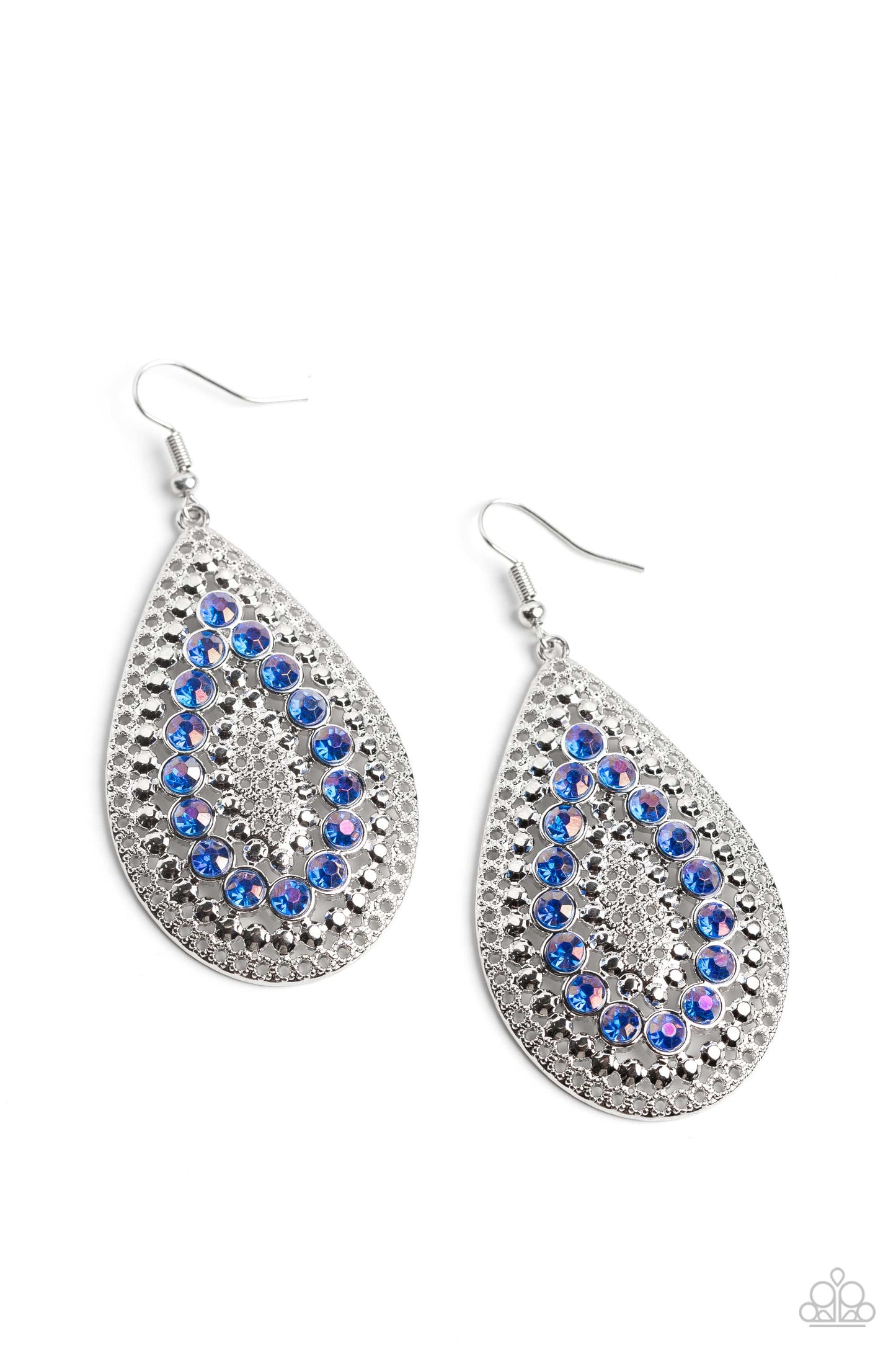 Spirited Socialite Blue-Earrings